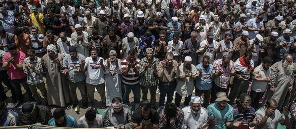 Палаточный лагерь мусульман - Sputnik Латвия