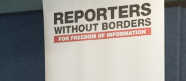 Логотип Репортеры без границ Логотип Репортеры без границ - Sputnik Latvija