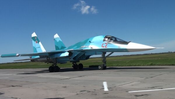 Юг России: масштабные учения военной авиации - Sputnik Latvija