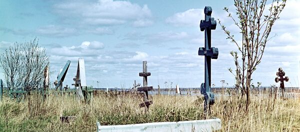 Погост в деревне Васильево Погост в деревне Васильево - Sputnik Latvija