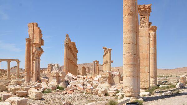 Древние развалины Пальмиры  - Sputnik Латвия