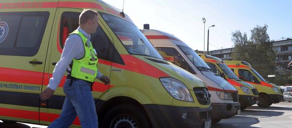 Машины скорой помощи в Риге - Sputnik Latvija