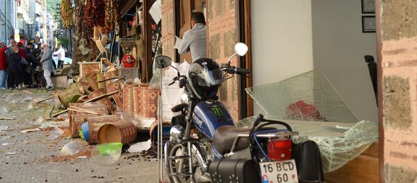 Теракт в турецкой Бурсе Теракт в турецкой Бурсе - Sputnik Латвия