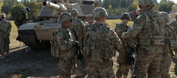 NATO starptautiskās militārās mācības. Foto no arhīva NATO starptautiskās militārās mācības. Foto no arhīva - Sputnik Latvija