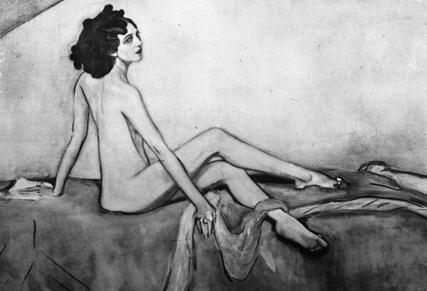 Портрет танцовщицы Иды Рубинштейн Портрет танцовщицы Иды Рубинштейн - Sputnik Латвия