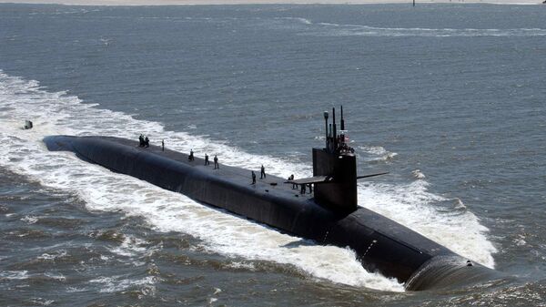 Атомная подлодка ВМС США USS Florida - Sputnik Латвия