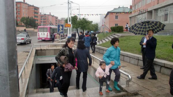 Жители столицы КНДР  - Sputnik Латвия