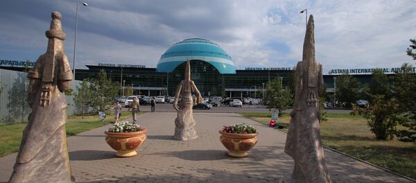 Starptautiskā lidosta Astana. Foto no arhīva Starptautiskā lidosta Astana. Foto no arhīva - Sputnik Latvija