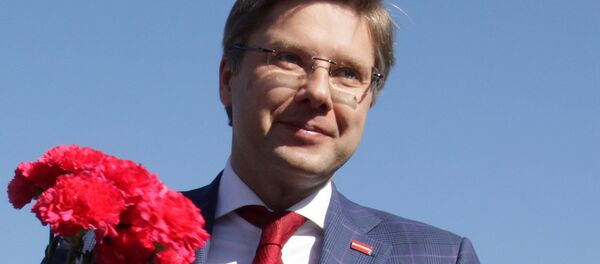 Rīgas mērs Nils Ušakovs Rīgas mērs Nils Ušakovs - Sputnik Latvija