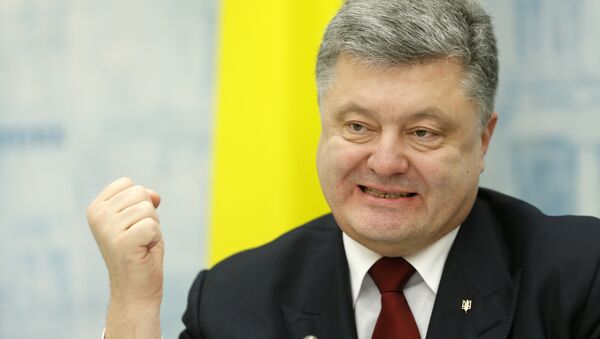 Президент Украины Петр Порошенко - Sputnik Latvija