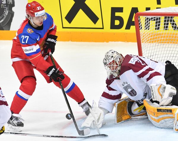 Хоккей. Чемпионат мира. Матч Латвия - Россия Хоккей. Чемпионат мира. Матч Латвия - Россия - Sputnik Латвия