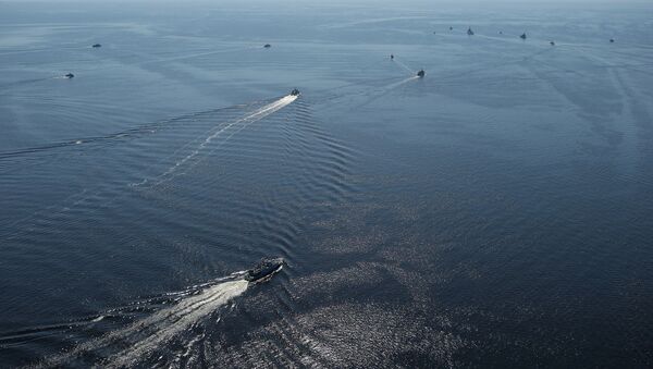 NATO kuģi Baltijas jūrās mācību laikā. Foto no arhīva - Sputnik Latvija