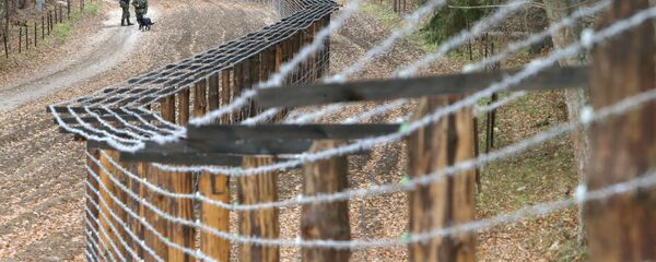 Пограничный пешеходно-велосипедный переход - Sputnik Латвия