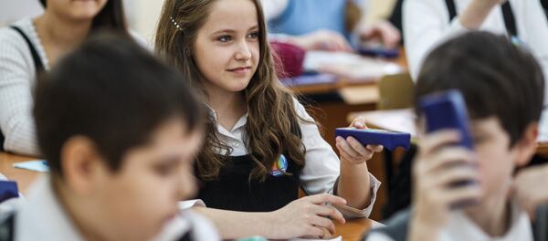 Интерактивная школа - Sputnik Латвия