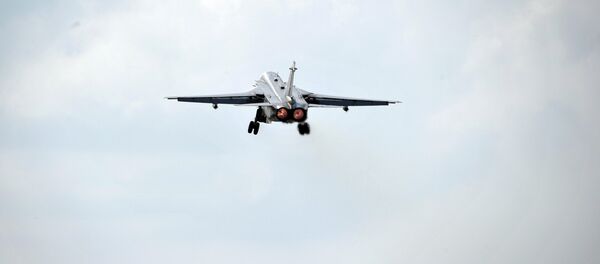 Самолеты ВКС РФ на авиабазе Хмеймим в Сирии - Sputnik Латвия