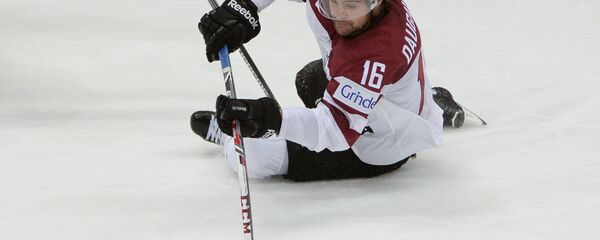 Капитан сборной Латвии Каспарс Даугавиньш - Sputnik Латвия