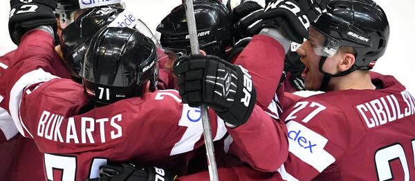 Хоккей. Чемпионат мира. Матч Швеция - Латвия - Sputnik Латвия