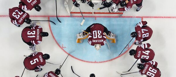 Хоккей. Чемпионат мира. Матч Швеция - Латвия - Sputnik Латвия