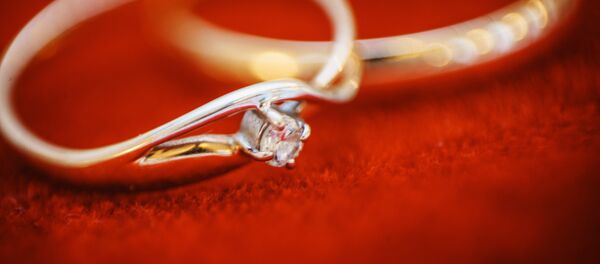 Свадебные кольца Свадебные кольца - Sputnik Latvija