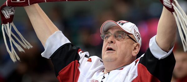 Болельщики на ЧМ по хоккею - Sputnik Латвия