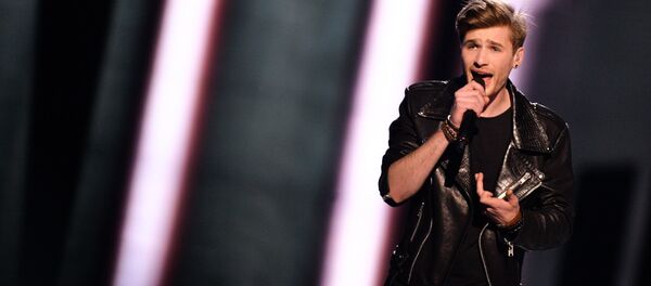 Юстс Сирмайс Justs (Латвия), Евровидение 2016 - Sputnik Латвия