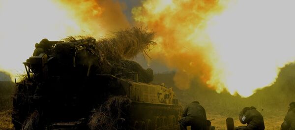 Межвидовые тактические учения 5-й общевойсковой армии ВВО Межвидовые тактические учения 5-й общевойсковой армии ВВО - Sputnik Латвия