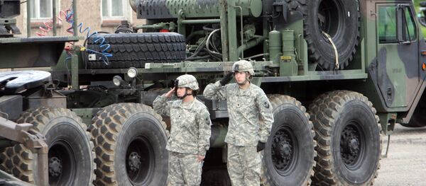 Американские ракеты Patriot размещены в Польше Американские ракеты Patriot размещены в Польше - Sputnik Latvija