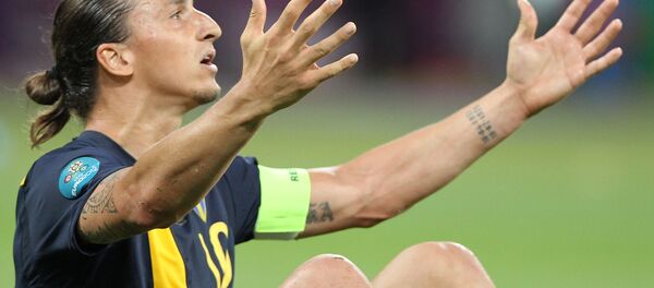 Златан Ибрагимович на ЕВРО - 2012 - Sputnik Латвия