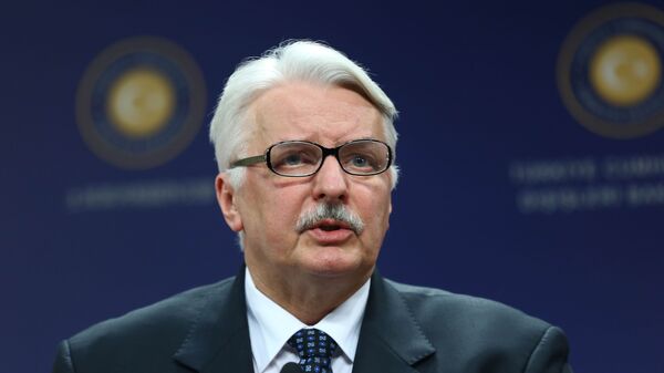 Polijas ārlietu ministrs Vitolds Vaščikovskis. Foto no arhīva - Sputnik Latvija