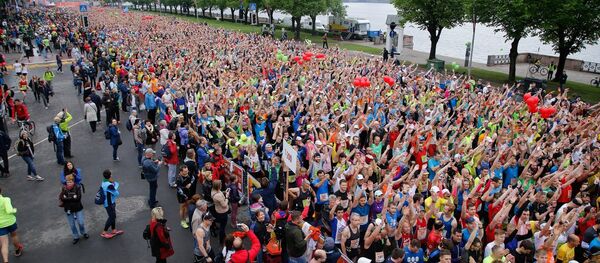 Рижский марафон Рижский марафон - Sputnik Latvija