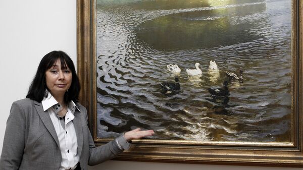 Доктор искусствоведения Гинта Герхарде-Упениеце Доктор искусствоведения Гинта Герхарде-Упениеце - Sputnik Латвия