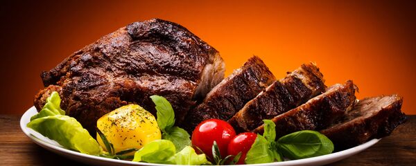 Запечённое мясо. Запечённое мясо. - Sputnik Latvija