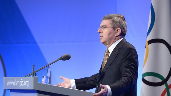 Президент Международного олимпийского комитета Томас Бах - Sputnik Латвия