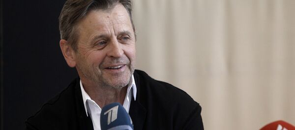 Пресс-конференция с Михаилом Барышниковым Пресс-конференция с Михаилом Барышниковым - Sputnik Latvija