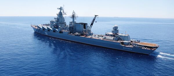 Гвардейский ракетный крейсер «Москва» - Sputnik Латвия