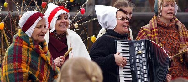 Пасхальный праздник в Латвии Пасхальный праздник в Латвии - Sputnik Латвия