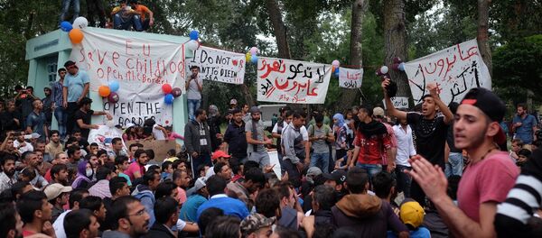 Ситуация на греко-турецкой границе Ситуация на греко-турецкой границе - Sputnik Латвия