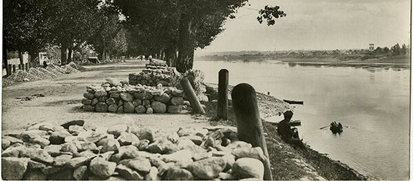 Даугавпилсская дамба. Архивное фото Даугавпилсская дамба. Архивное фото - Sputnik Латвия