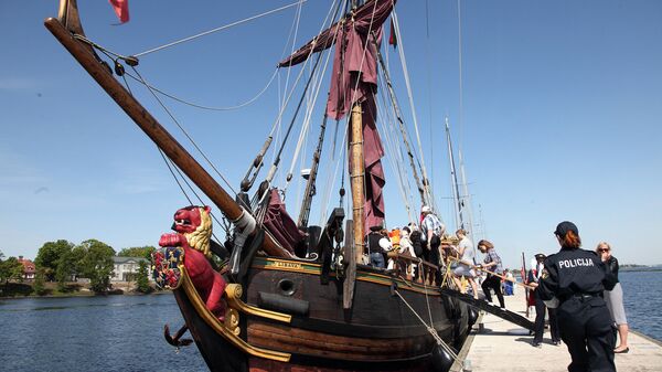 Знаменитый парусник Либава - Sputnik Латвия