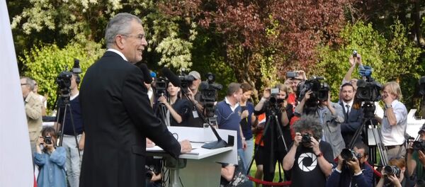 Избранный президент Австрии Ван дер Беллен рассказал о цели на новом посту - Sputnik Латвия