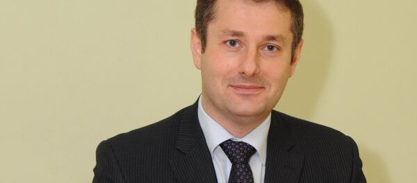 Проректор по развитию Российского экономического университета имени Г.В. Плеханова Дмитрий Штыхно - Sputnik Латвия