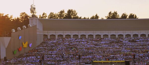 Праздник песни и танца школьной молодежи - Sputnik Латвия