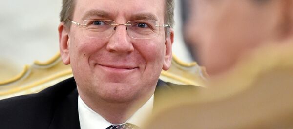 Министр иностранных дел Латвии Эдгарс Ринкевичс Министр иностранных дел Латвии Эдгарс Ринкевичс - Sputnik Latvija