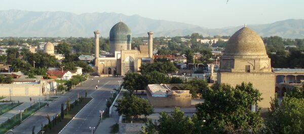 Узбекский город Самарканд Узбекский город Самарканд - Sputnik Латвия