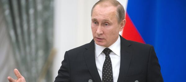 Президент РФ В.Путин - Sputnik Латвия