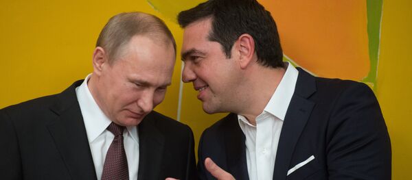 Krievijas prezidenta V.Putina vizīte Grieķijā Krievijas prezidenta V.Putina vizīte Grieķijā - Sputnik Latvija