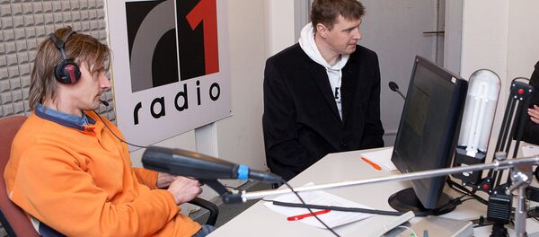 В студии Latvijas Radio - Sputnik Латвия