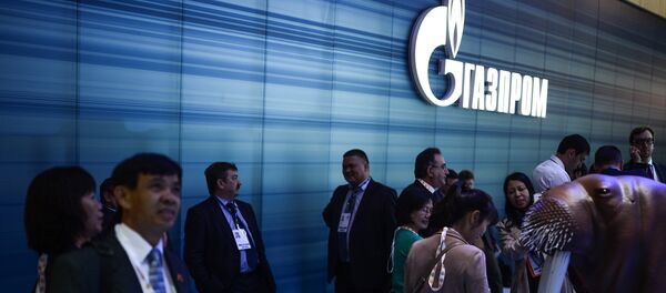 Стенд компании Газпром - Sputnik Латвия