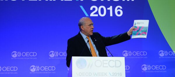 Анхель Гурриа — генеральный секретарь Организации экономического сотрудничества и развития Анхель Гурриа — генеральный секретарь Организации экономического сотрудничества и развития - Sputnik Latvija