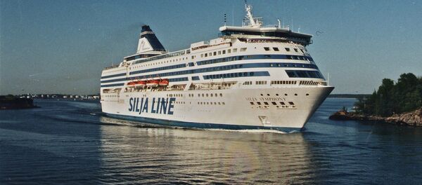Паром Silja Symphony компанииTallink Silja Паром Silja Symphony компанииTallink Silja - Sputnik Latvija